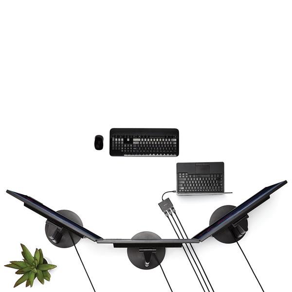 Mini DisplayPort to DisplayPort Multi-Monitor Splitter - 3-Port MST Hub