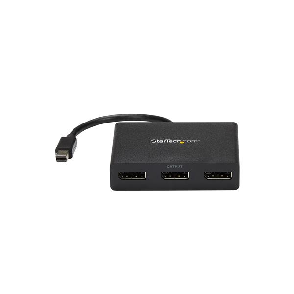 Mini DisplayPort to DisplayPort Multi-Monitor Splitter - 3-Port MST Hub
