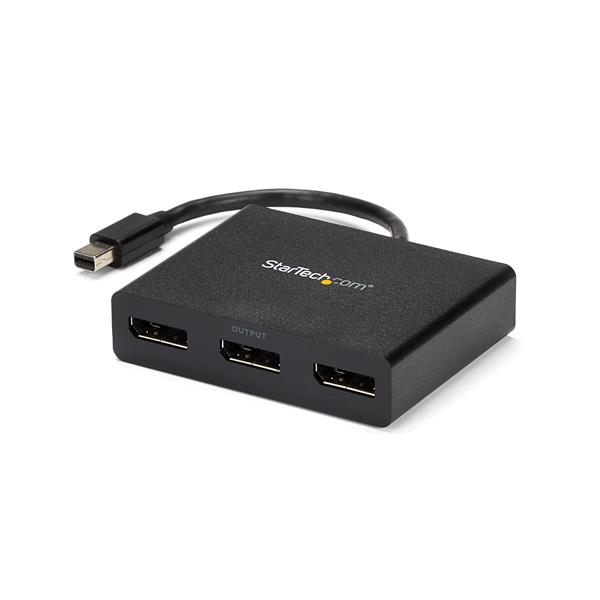 Mini DisplayPort to DisplayPort Multi-Monitor Splitter - 3-Port MST Hub