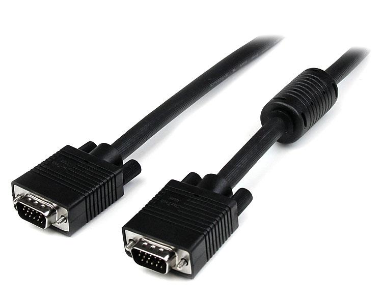 10m Coax High Resolution Monitor VGA Cable - HD15 M/M