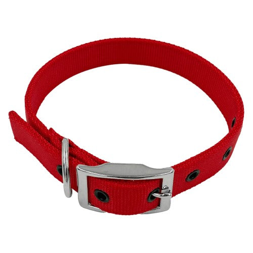 Taurus Nylon Heavy Duty Collar 25mm X 570mm Red