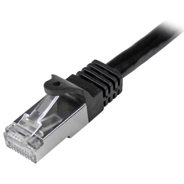 Cat6 Patch Cable - Shielded (SFTP) - 2 m, Black