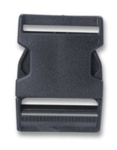 Taurus 50mm H/D Bk Nylon Buckle
