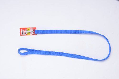 Taurus Nylon Dbl Thickness Lead 19mm X 105cm Blue