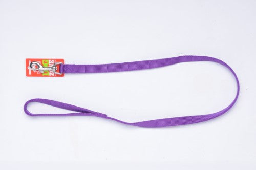 Taurus Nylon Dbl Thickness Lead 19mm X 105cm Purple