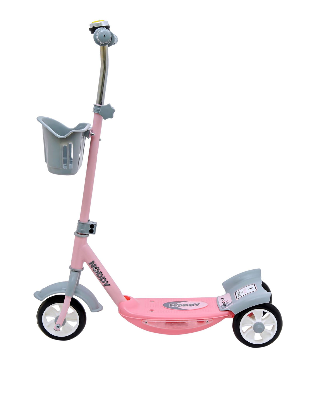 Kids Noody Foldable Scooter With Twin Rear Wheels DSC-140 Pink