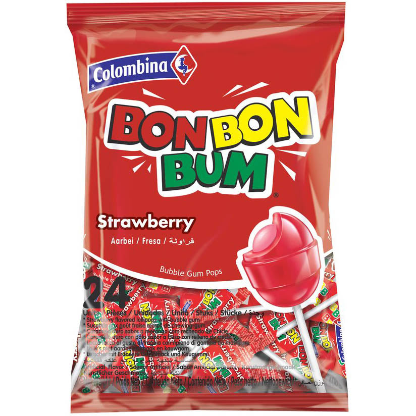 Bon Bon Bum Strawberry - Pack of 24