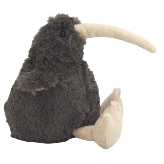 Soft Plush Toy - Kingi Kiwi. Brown Kiwi Bird.