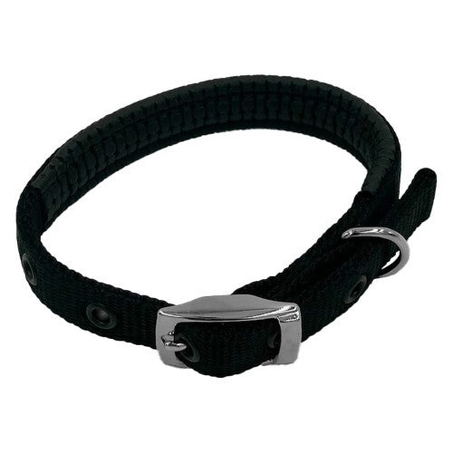 Taurus Nylon Collar Air PU Padding 16mm X 405mm Black