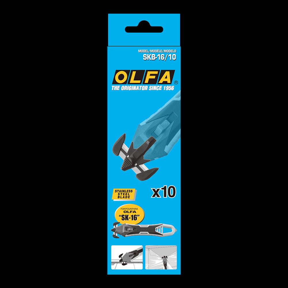 OLFA Quick-Change Concealed Blade Replacement Head - 10 Pack