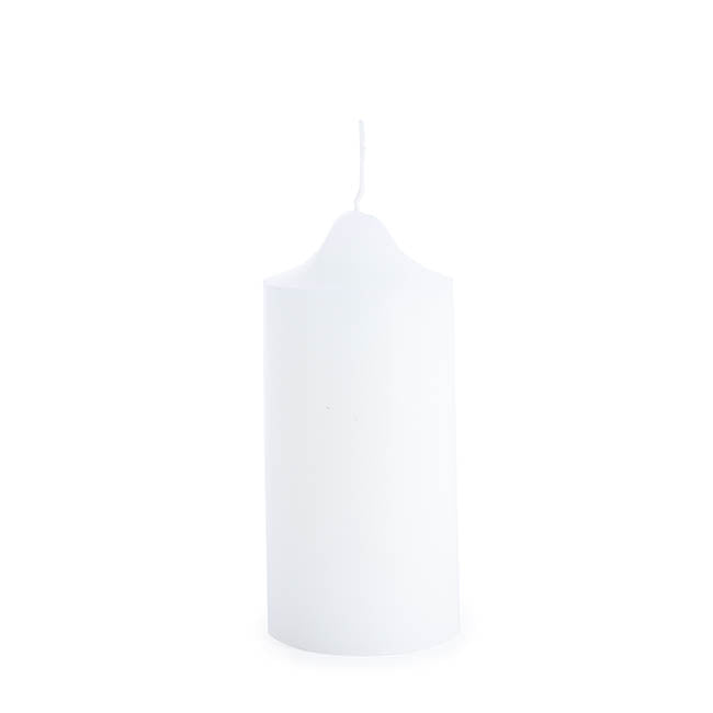 Church Pillar Candle White 76Hr