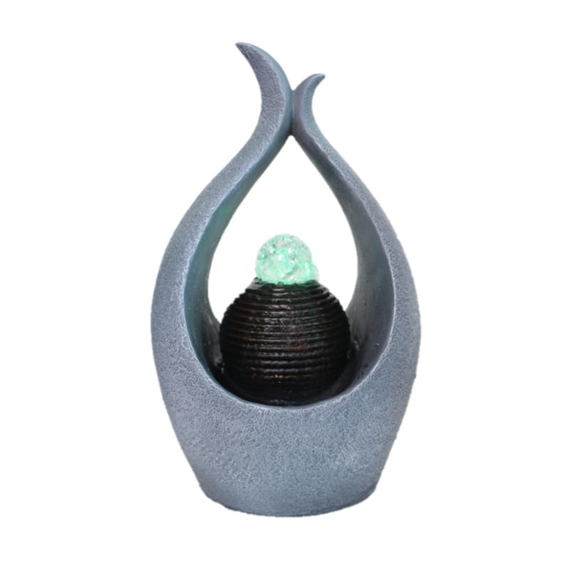 Large Water Feature Abstract with Rolling Ball