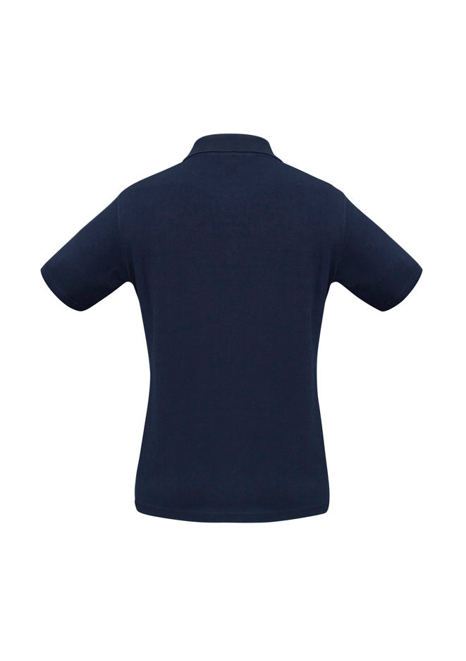 Ice Womens Short Sleeve Polo - Navy