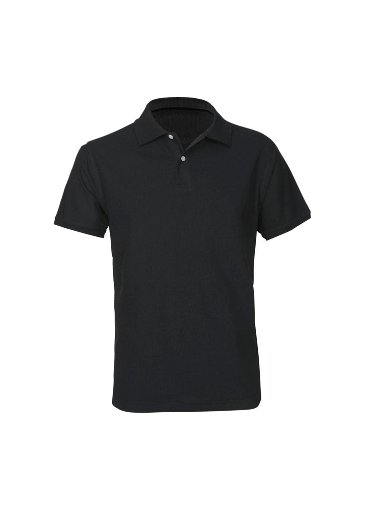 Neon Mens Short Sleeve Polo - Black