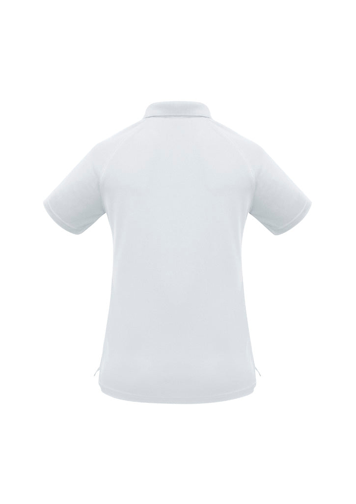Sprint Womens Short Sleeve Polo - White