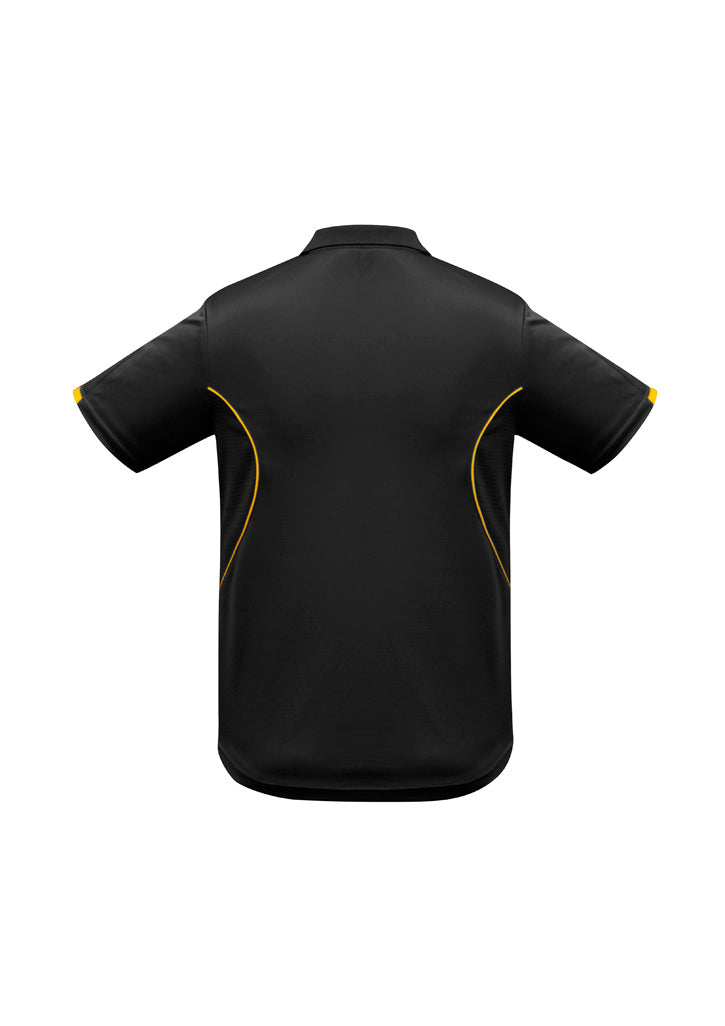 Razor Kids Short Sleeve Polo - Black/Gold