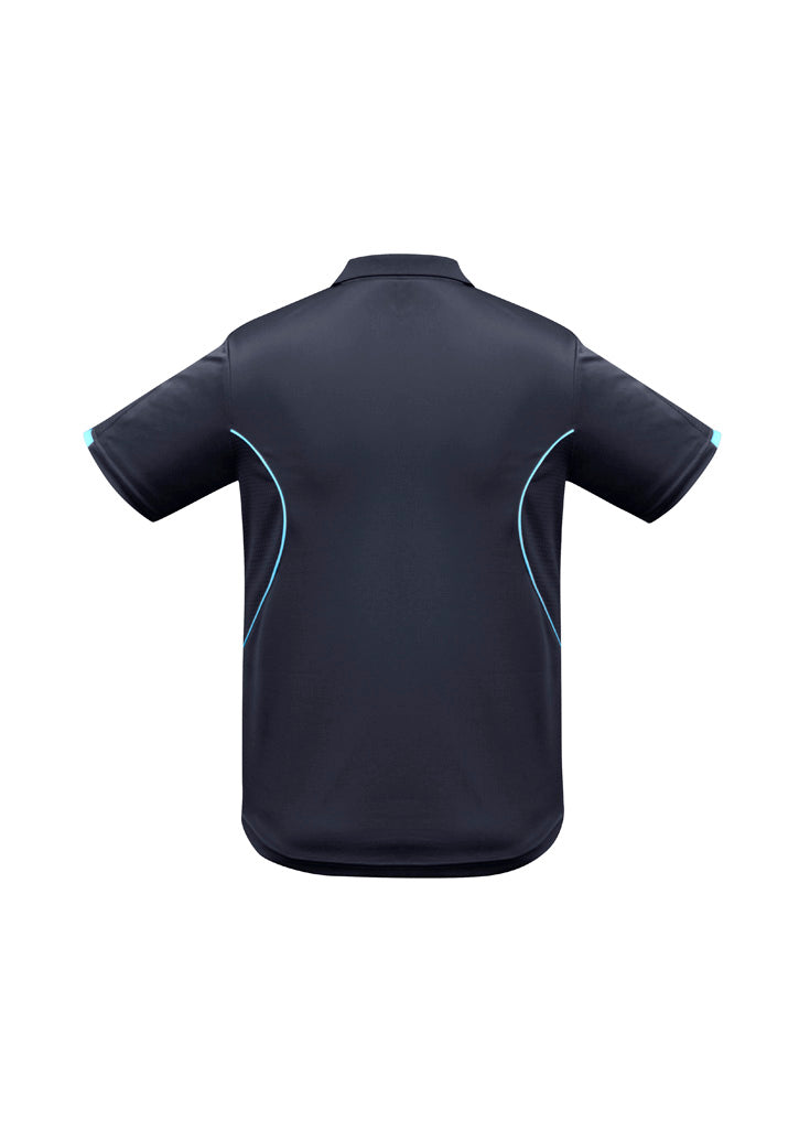 Razor Kids Short Sleeve Polo - Navy/Sky