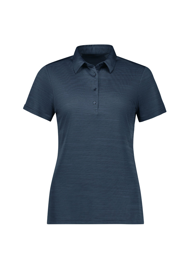 Orbit Womens Short Sleeve Polo - Navy