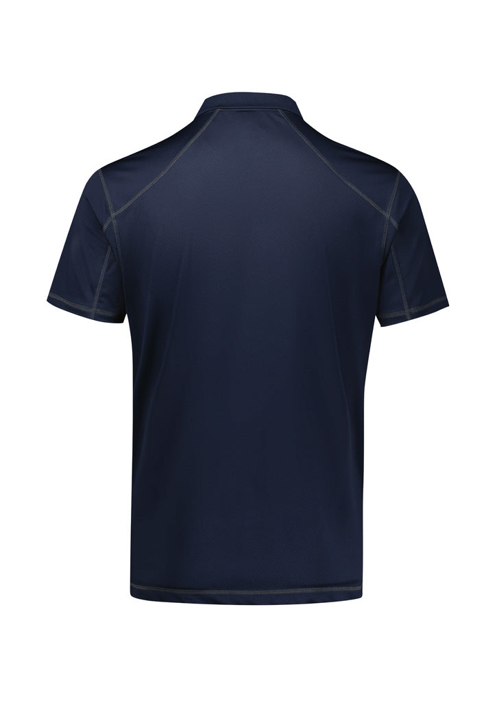 Dart Mens Short Sleeve Polo - Navy/Navy
