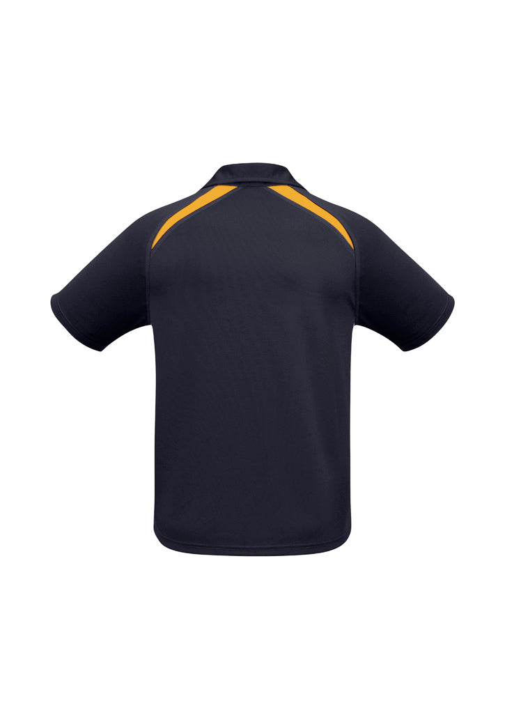 Splice Kids Short Sleeve Polo - Navy/Gold
