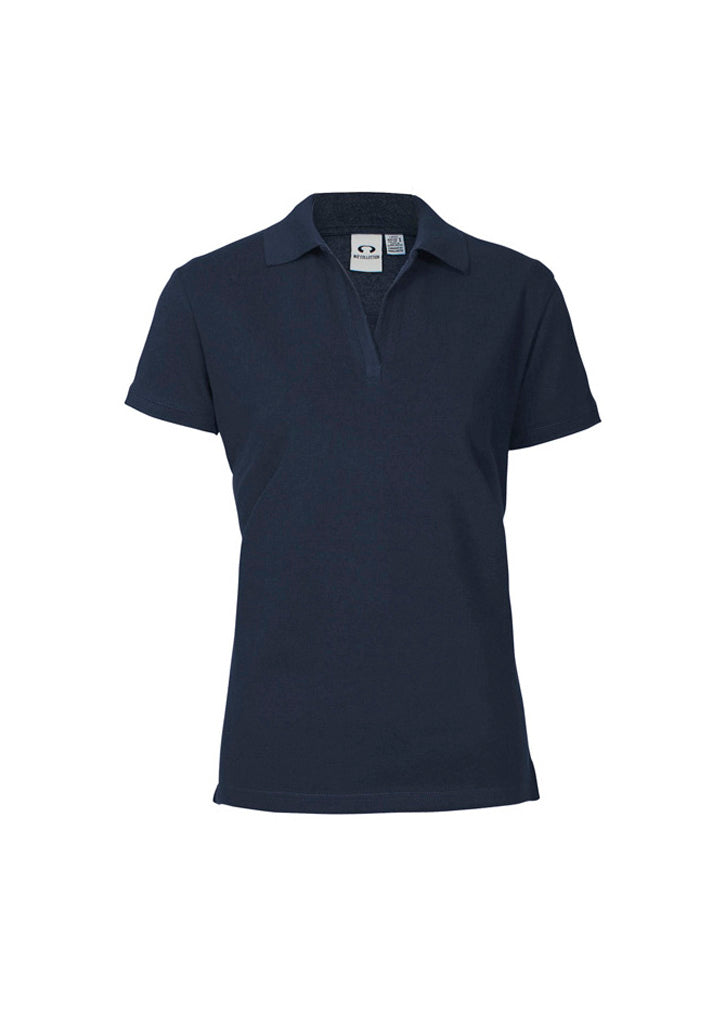 Oceana Womens Short Sleeve Polo - Navy