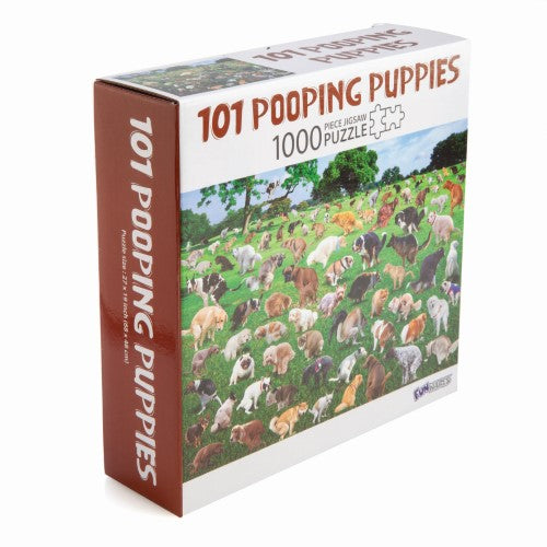 Jigsaw Puzzle - 101 Pooping Puppies (1000pcs)