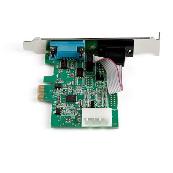 2 Port PCI Express RS232 Serial Adapter Card - Full Profile
