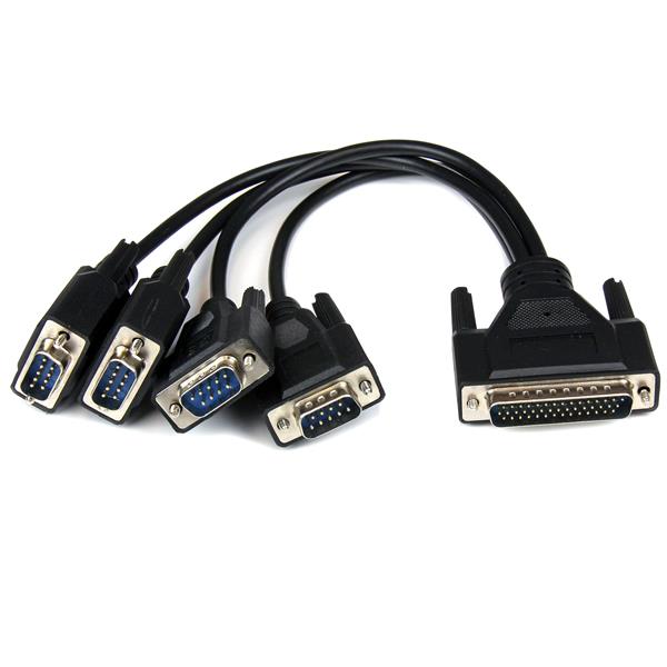 4 Port PCI Express PCIe Serial Combo Card - 2 x RS232 2 x RS422 / RS485