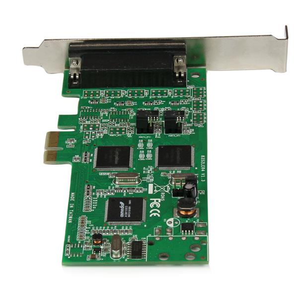 4 Port PCI Express PCIe Serial Combo Card - 2 x RS232 2 x RS422 / RS485