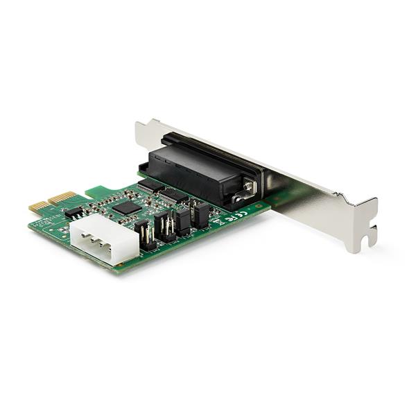 4 Port PCI Express RS232 Serial Adapter Card - Full Profile