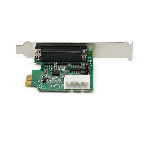 4 Port PCI Express RS232 Serial Adapter Card - Full Profile