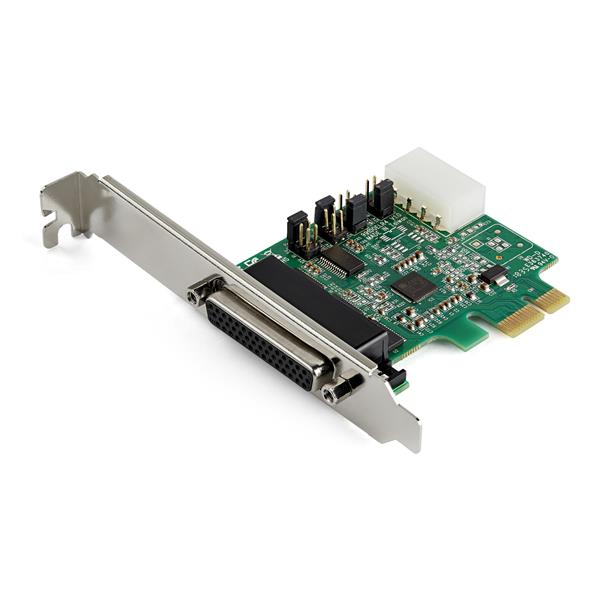 4 Port PCI Express RS232 Serial Adapter Card - Full Profile