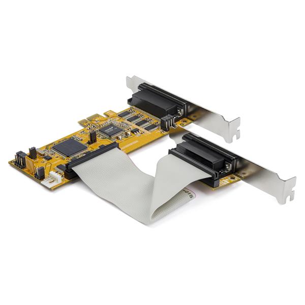 8-Port PCI Express Serial Card - Low Profile - RS-232