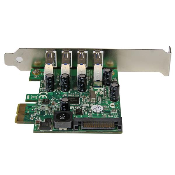 4 Port USB 3.0 PCI Express Card with UASP Support