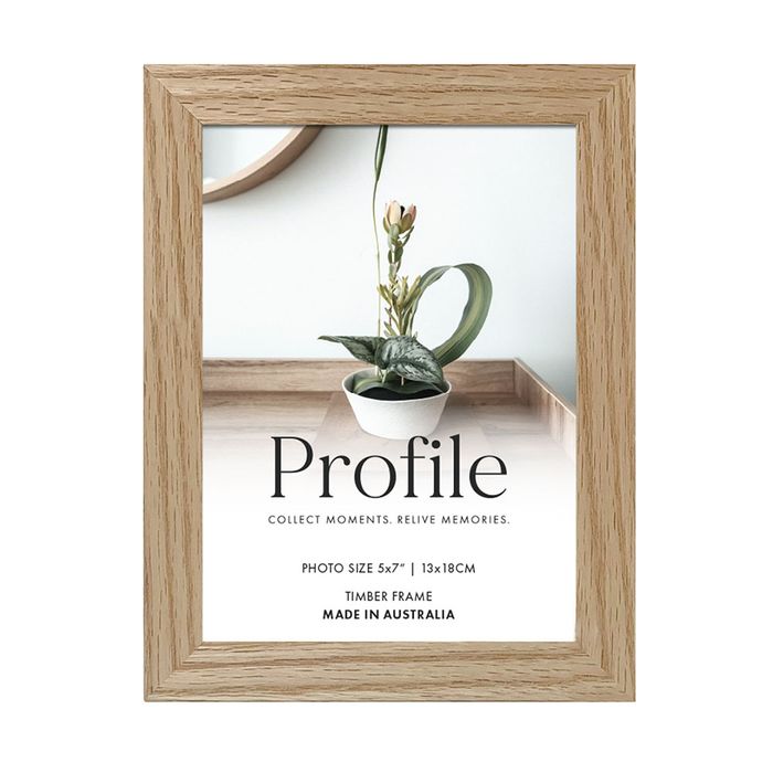 Profile Elegant Natural Oak 5x7 Frame