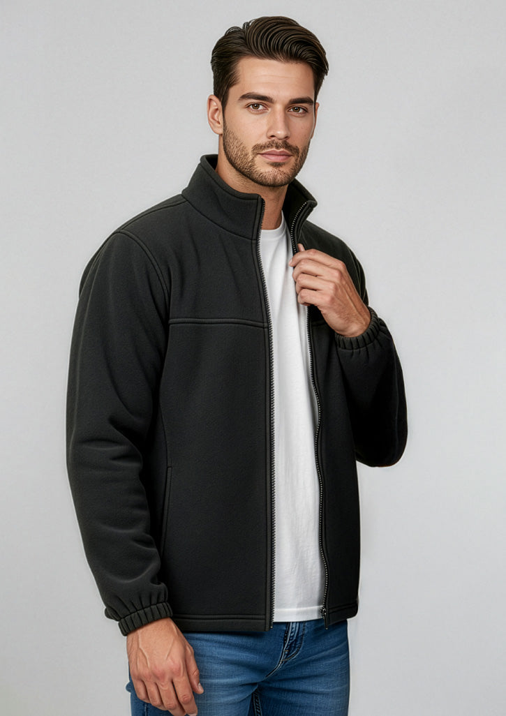 Plain Mens Jacket - Navy