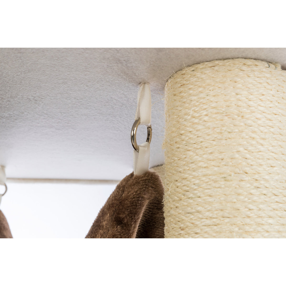 Cat Tree - Humberto Cream/Dark Brown (174cm)