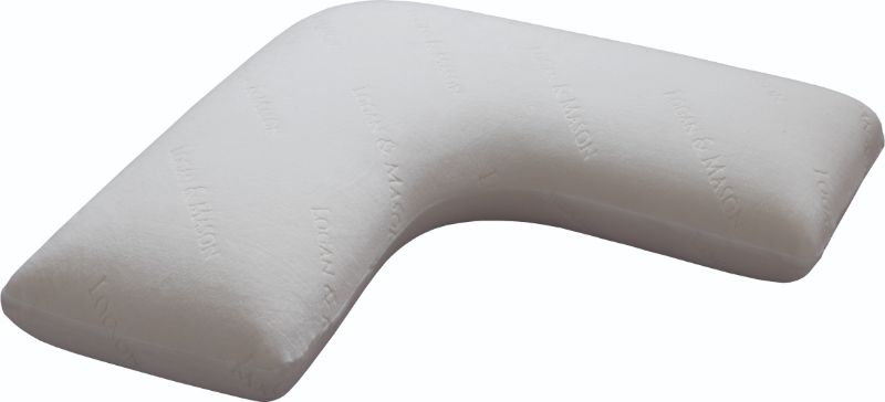 V Shape Memory Foam Pillow (White) by Logan & Mason *CLEARANCE PRICE*