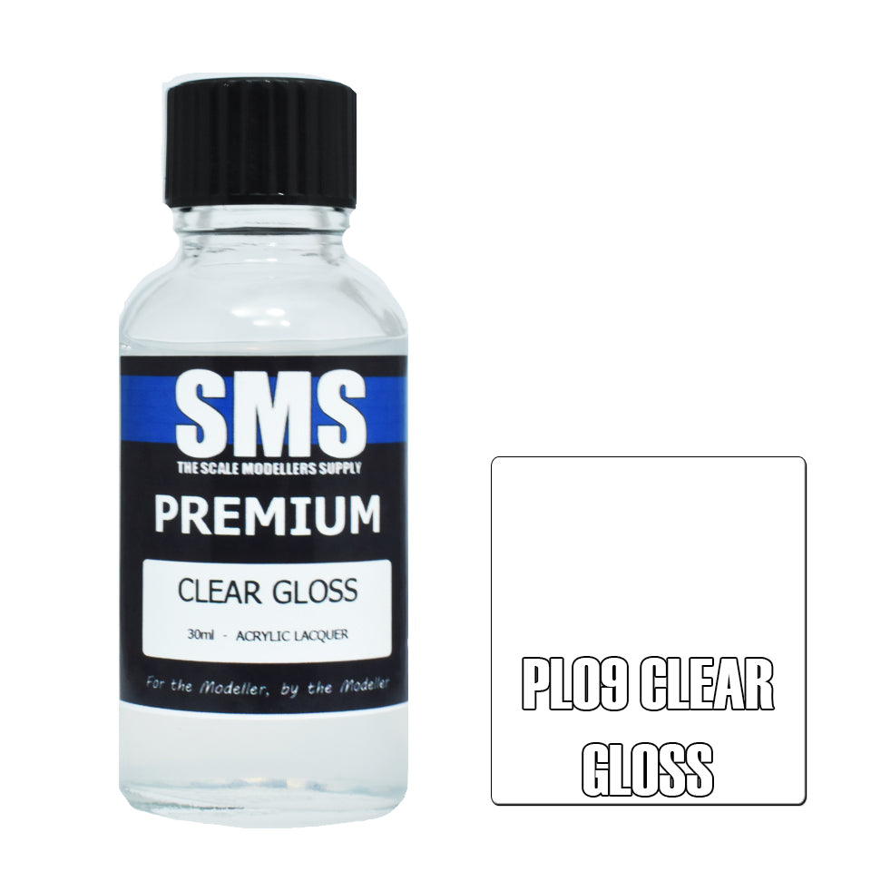 AIR BRUSH PAINT 30ML PREMIUM CLEAR GLOSS ACRYLIC LACQUER