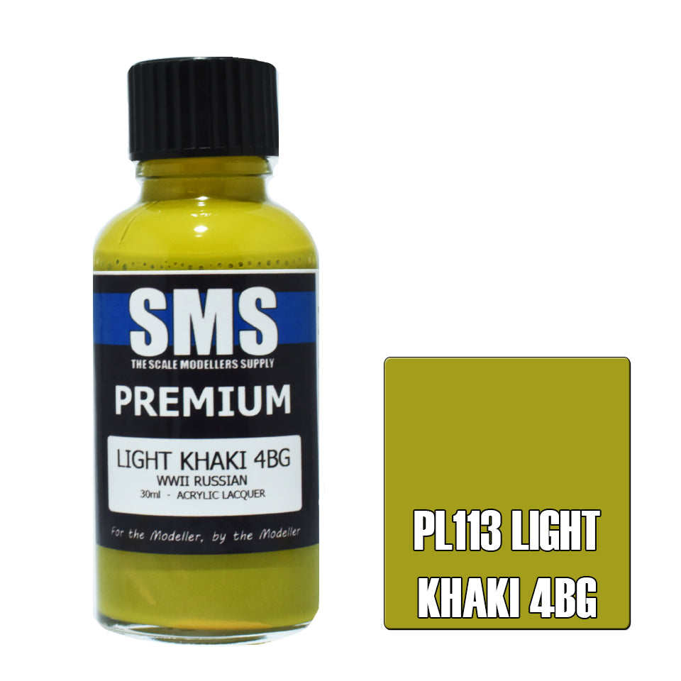 AIR BRUSH PAINT 30ML PREMIUM LIGHT KHAKI 4BG ACRYLIC LACQUER