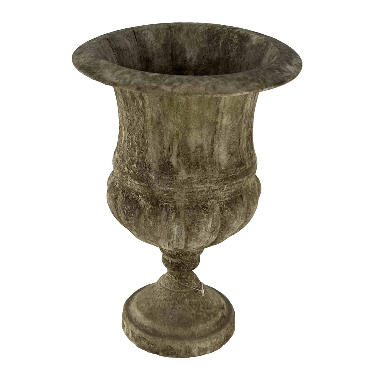 ANTIQUE METAL URN - 255x255x360