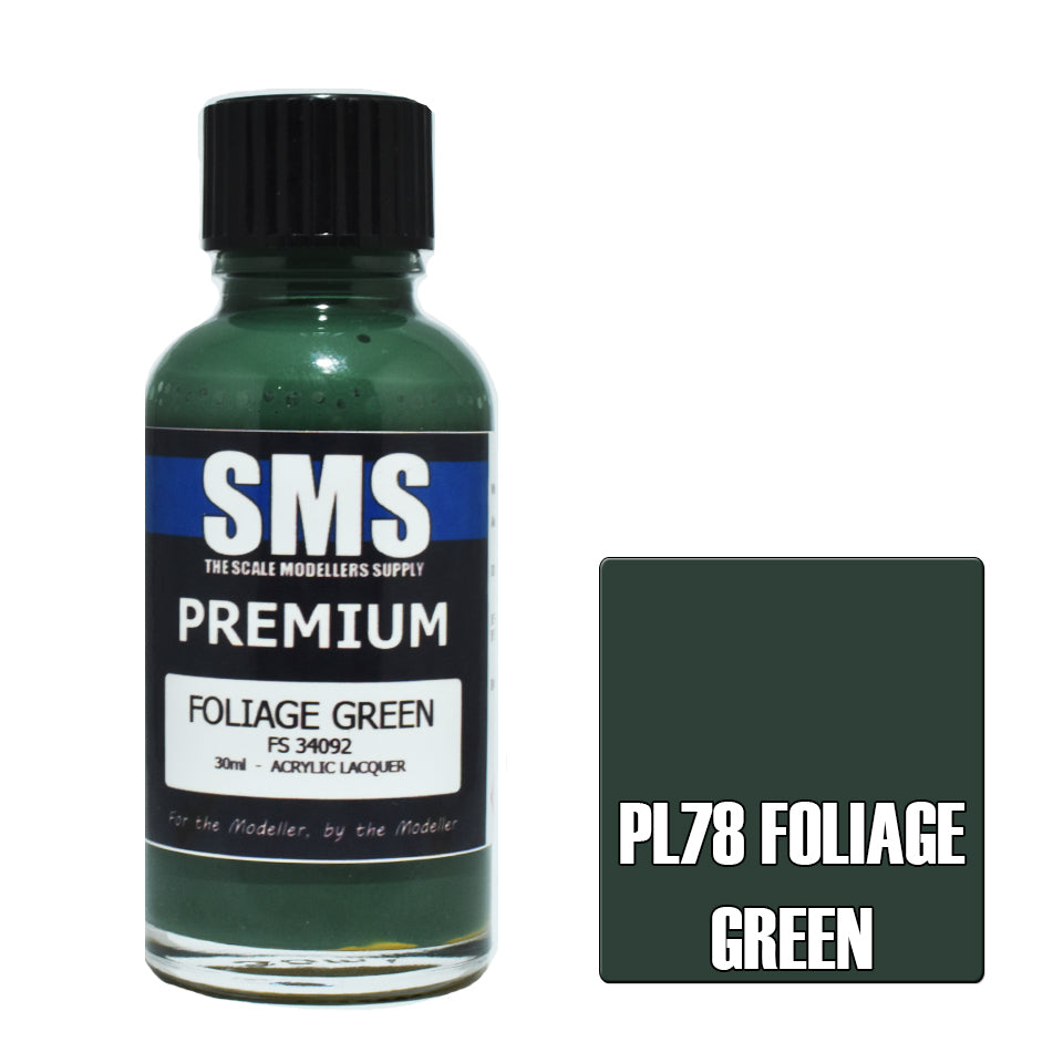 AIR BRUSH PAINT 30ML PREMIUM FOLIAGE GREEN ACRYLIC LACQUER