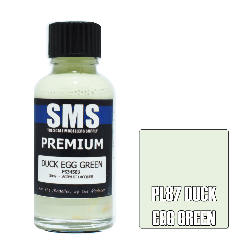AIR BRUSH PAINT 30ML PREMIUM DUCK EGG GREEN ACRYLIC LACQUER