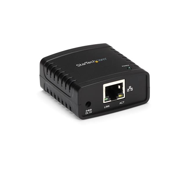 10/100Mbps Ethernet to USB 2.0 Network LPR Print Server