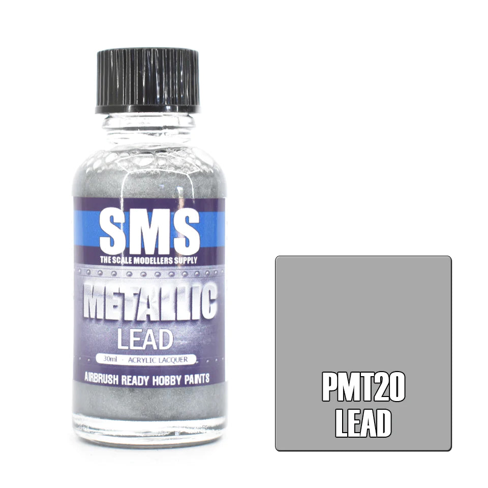 AIR BRUSH PAINT 30ML LEAD ACRYLIC LACQUER