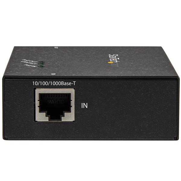 1-Port Gigabit PoE+ Extender - 802.3at and 802.3af - 100 m (330 ft)