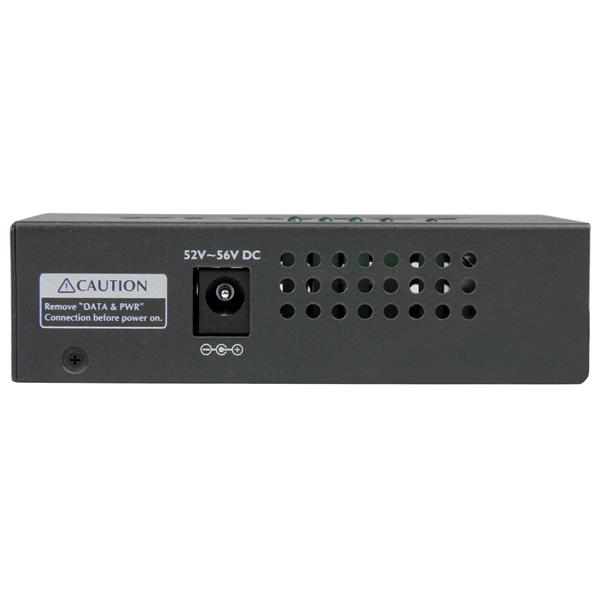 4-Port Gigabit Midspan - PoE+ Injector - 802.3at/af