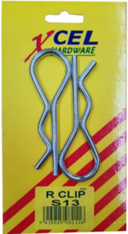 R-Clips #S13 2-pce 105mm x 5mm Carded Xcel