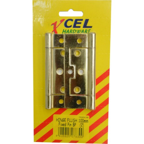 Hinges Flush 100mm Fix Pin Bp (2)