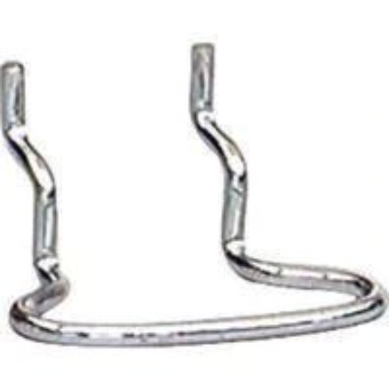 Set of 4 sturdy pegboard hooks designed to securely hold pliers for organized and accessible tool storage.